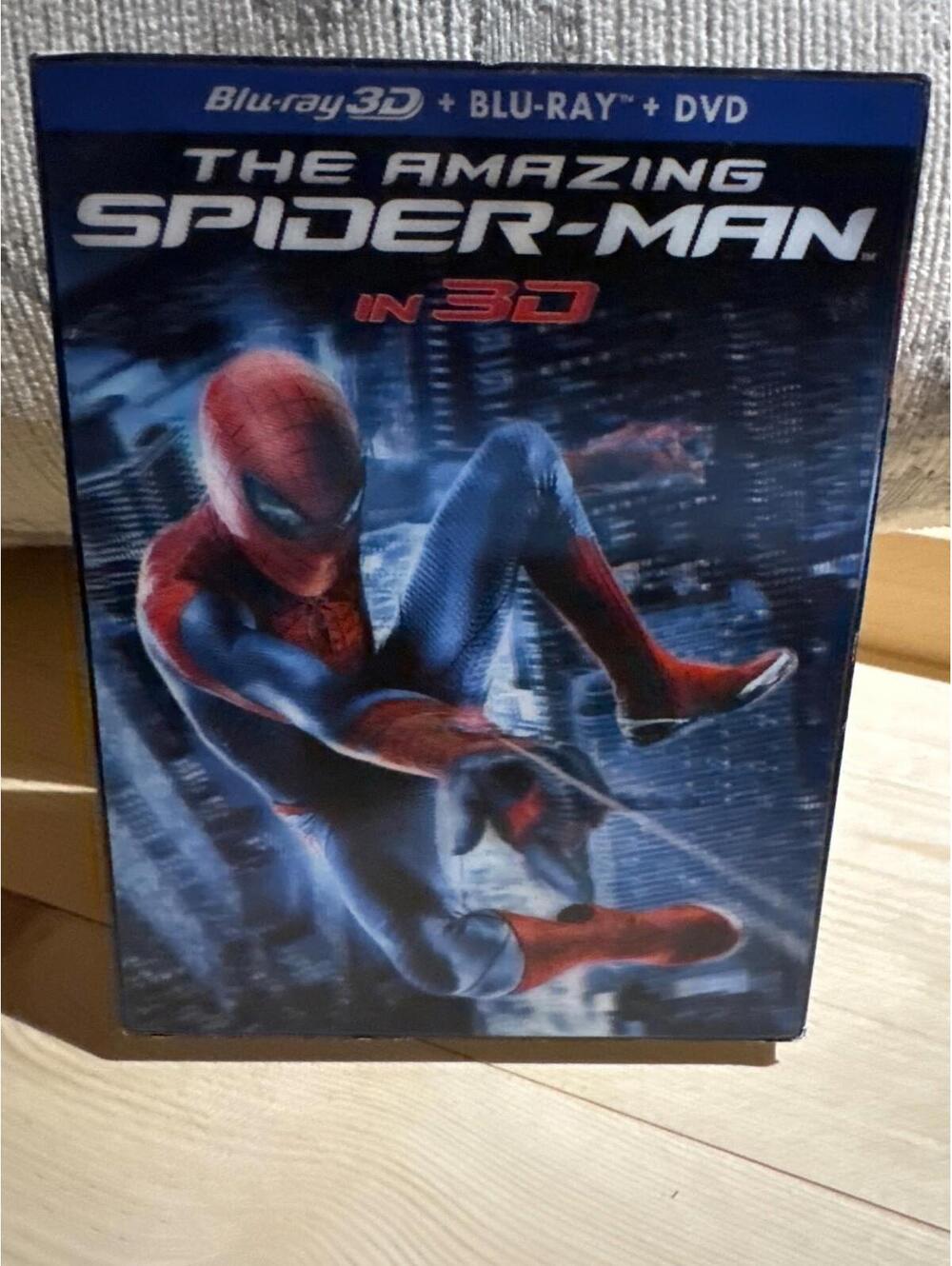 The Amazing Spider- Man (Blu-ray 3D, DVD, Blu-ray 2012)